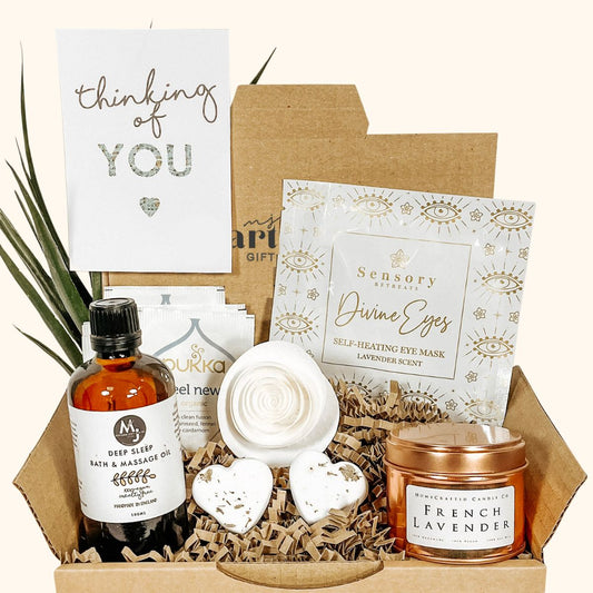 Thinking of you gift set | Vegan | All natural | wellness | White image 0
