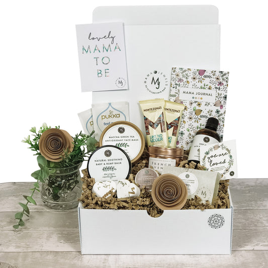 Luxury Mum to Be Gift hamper Pamper Spa Box for Pregnancy | Mocha image 0