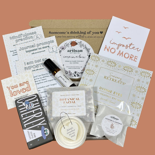Letterbox Gift Overcoming Imposter Syndrome Self Care Package| Vegan eco image 0