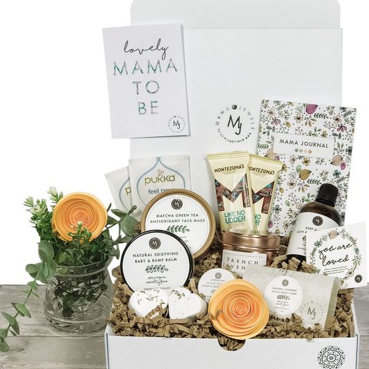 Luxury Mum to Be Gift hamper Pamper Spa Box for Pregnancy  | Yellow image 0