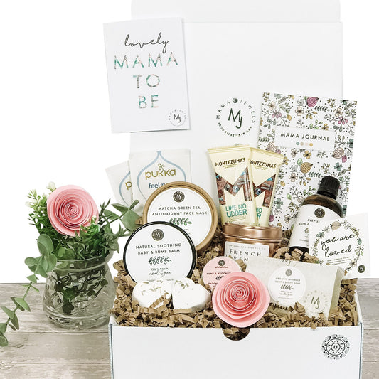 Luxury Mum to Be Gift hamper Pamper Spa Box for Pregnancy  | Pink image 0