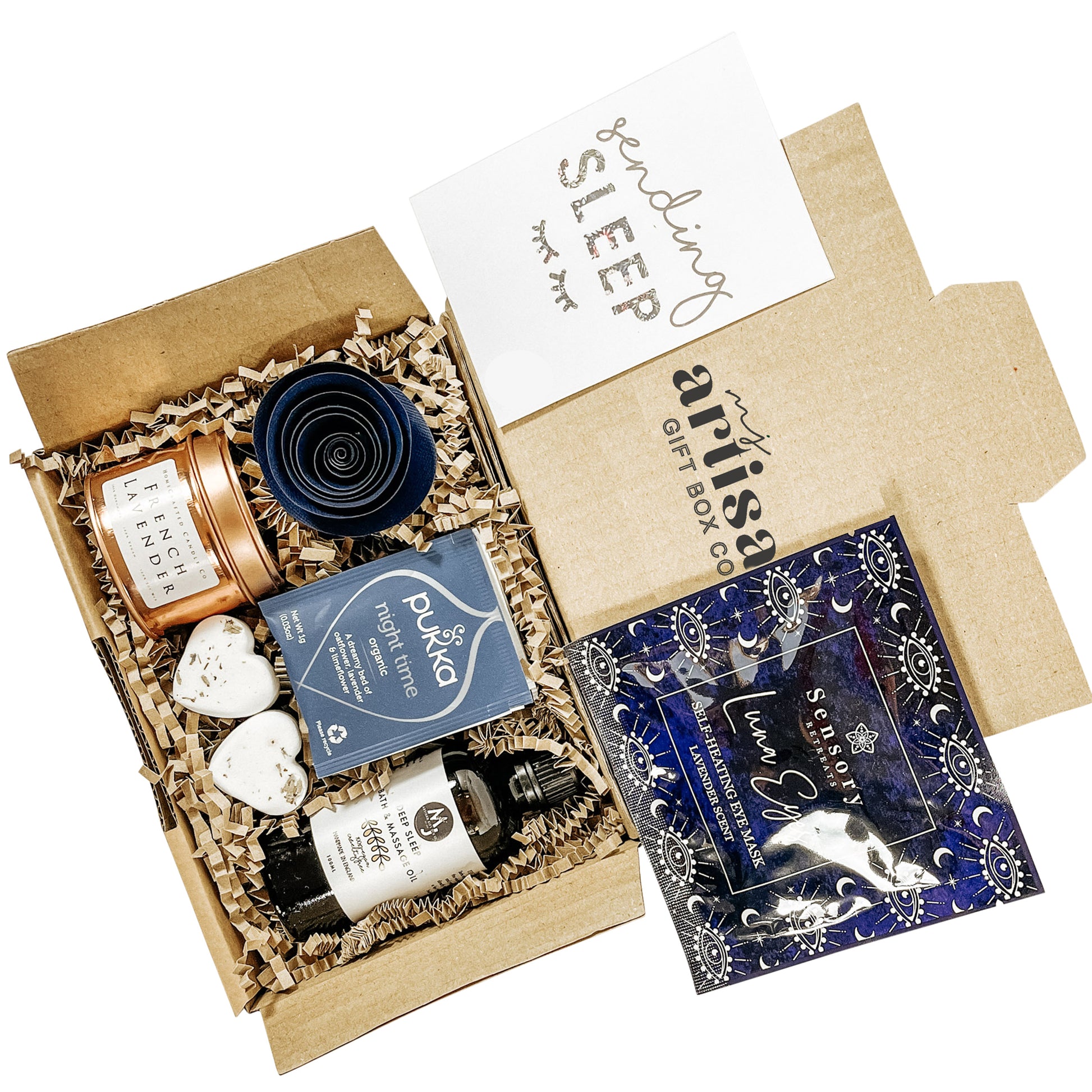 Sleep gift set care package | Vegan | All natural | wellness image 1